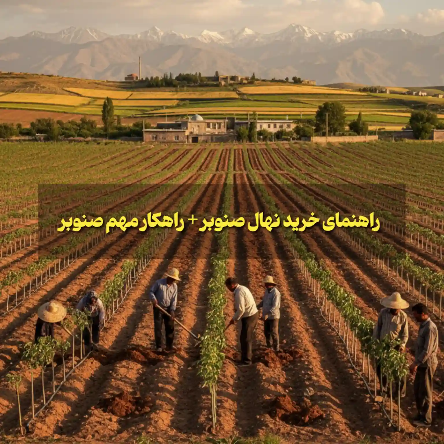 راهنمای خرید نهال صنوبر